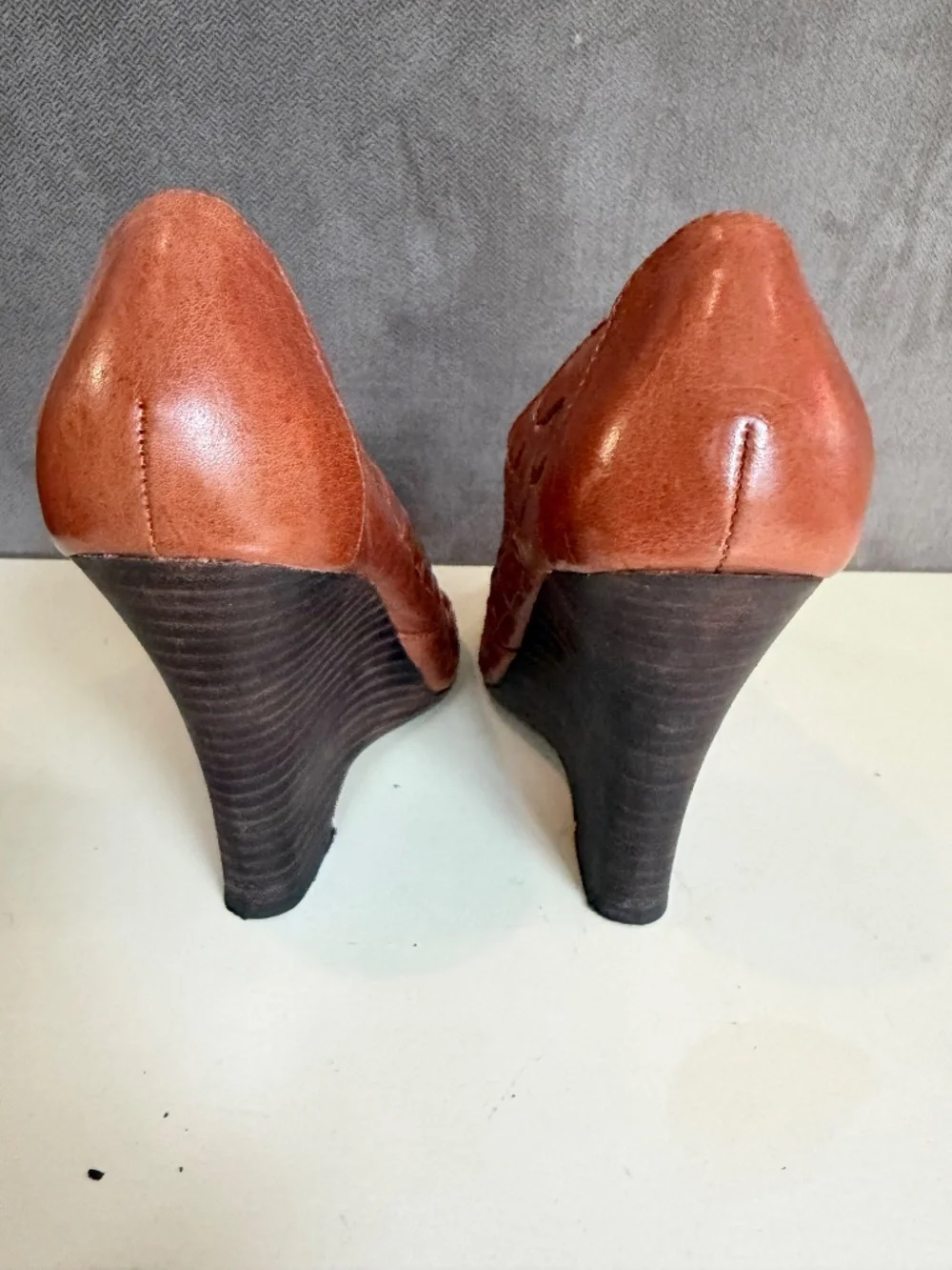 Steve Madden Pratto wedges brown